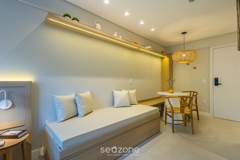 Estudio en edificio con piscina en azotea RSO0031