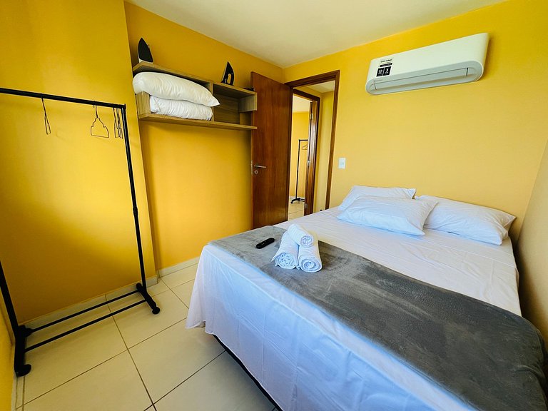 Apto c/ balcón frente al mar en Boa Viagem CPF0902