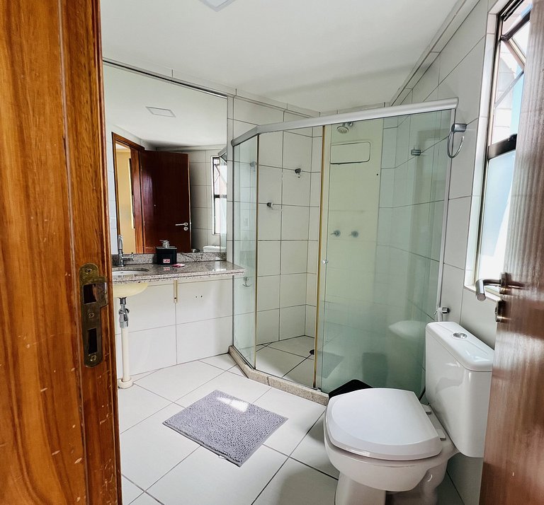 Apto c/ balcón frente al mar en Boa Viagem CPF0902