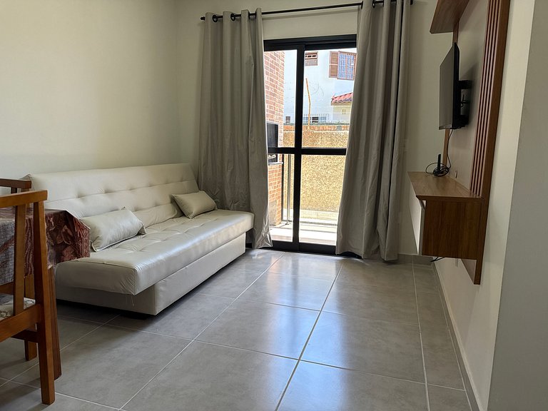 Apto con parrilla privada en Ingleses SJS0007