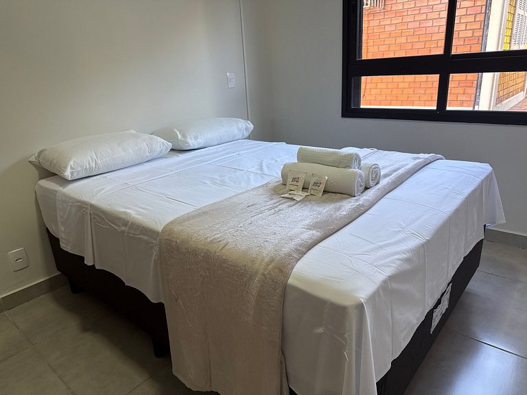 Apto con parrilla gourmet en Ingleses SJS0008