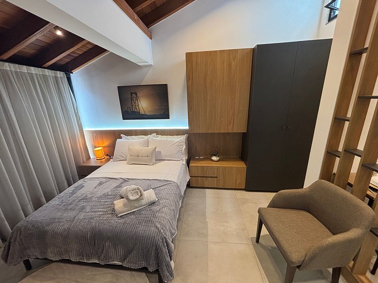 Studio con balcón privado en Floripa CMA0201