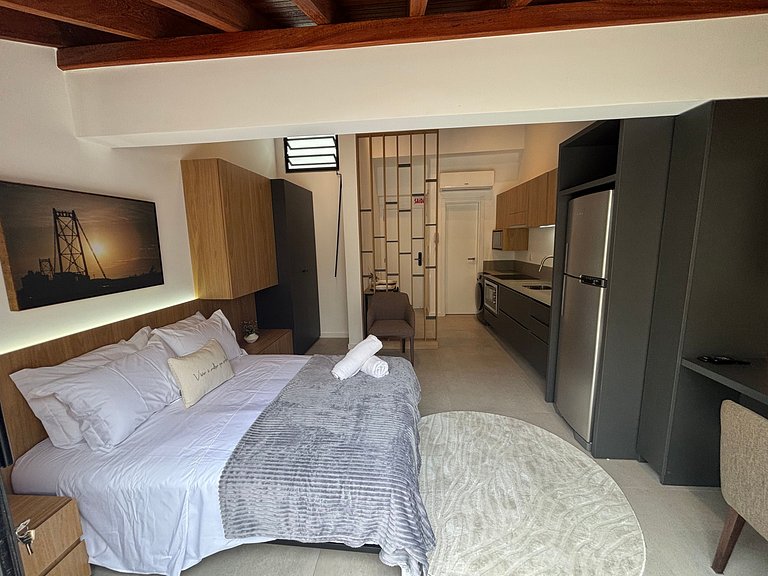 Studio con balcón privado en Floripa CMA0201