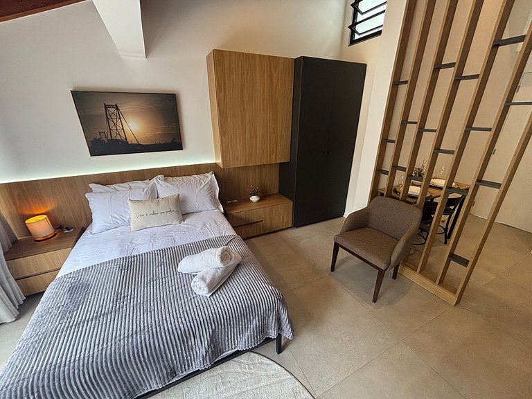 Studio con balcón privado en Floripa CMA0201