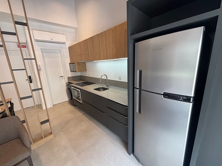 Studio con balcón privado en Floripa CMA0201