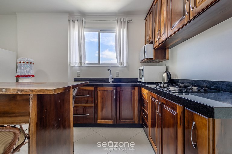 Depto. c/ parrilla a 450 m de la playa SIT1202