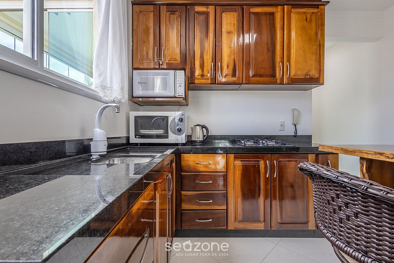 Depto. c/ parrilla a 450 m de la playa SIT1202