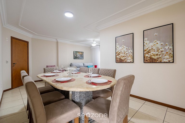 Apto Quadra Mar c/ Churrasqueira ESA0304