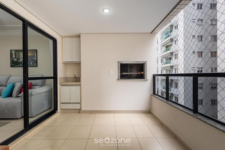 Apt a una cuadra del mar con parrilla ESA0304