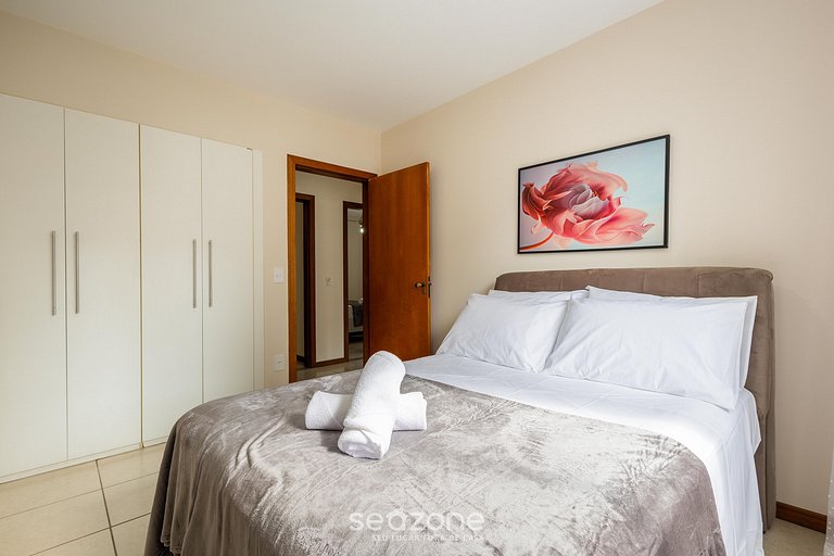 Apto Quadra Mar c/ Churrasqueira ESA0304