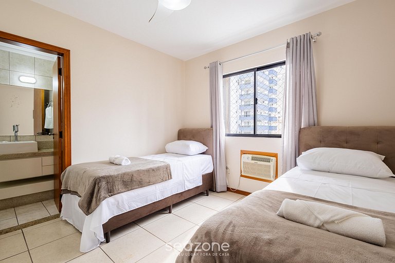 Apto Quadra Mar c/ Churrasqueira ESA0304