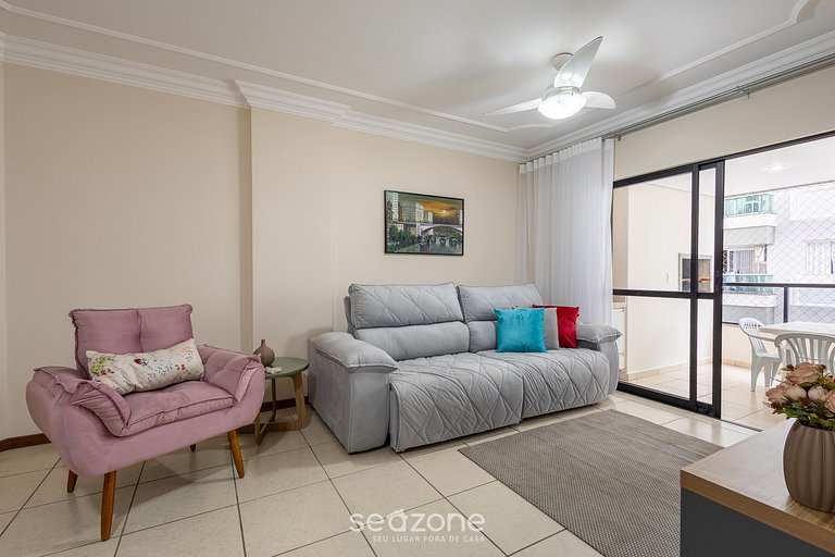 Apto Quadra Mar c/ Churrasqueira ESA0304