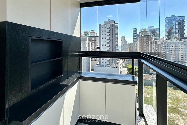 Apto c/ balcón gourmet a 700 m de la Playa BON1101