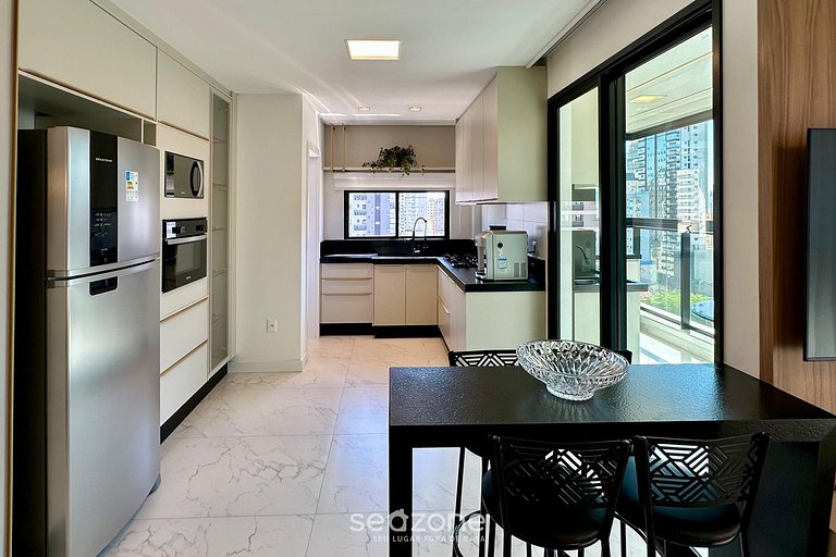 Apto c/ balcón gourmet a 700 m de la Playa BON1101