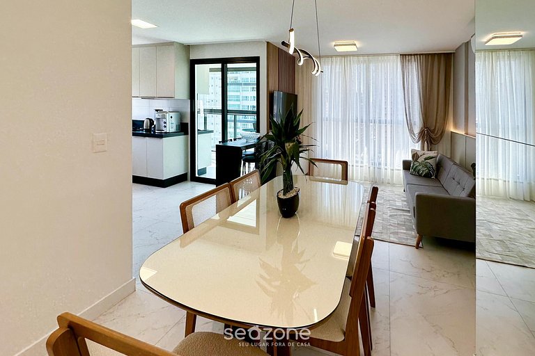 Apto c/ balcón gourmet a 700 m de la Playa BON1101