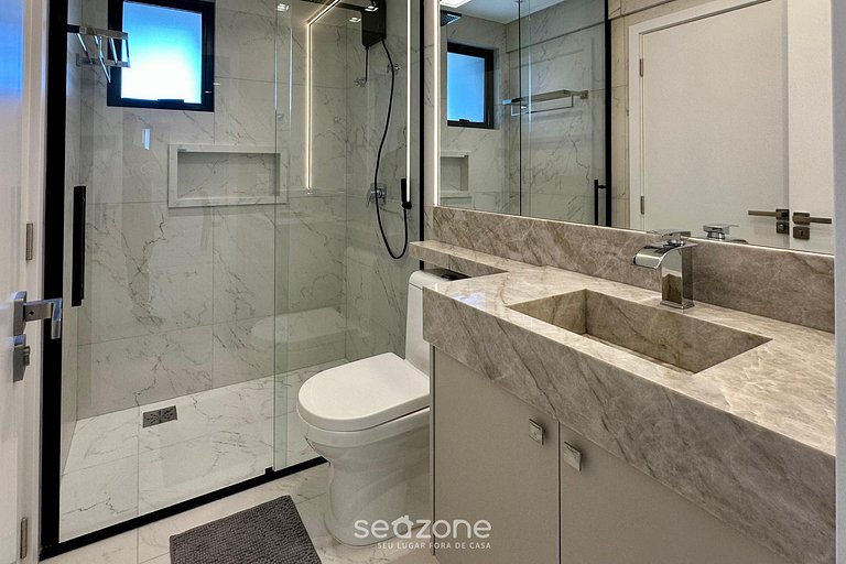 Apto c/ balcón gourmet a 700 m de la Playa BON1101