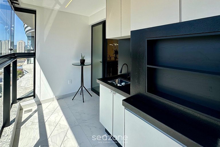 Apto c/ balcón gourmet a 700 m de la Playa BON1101