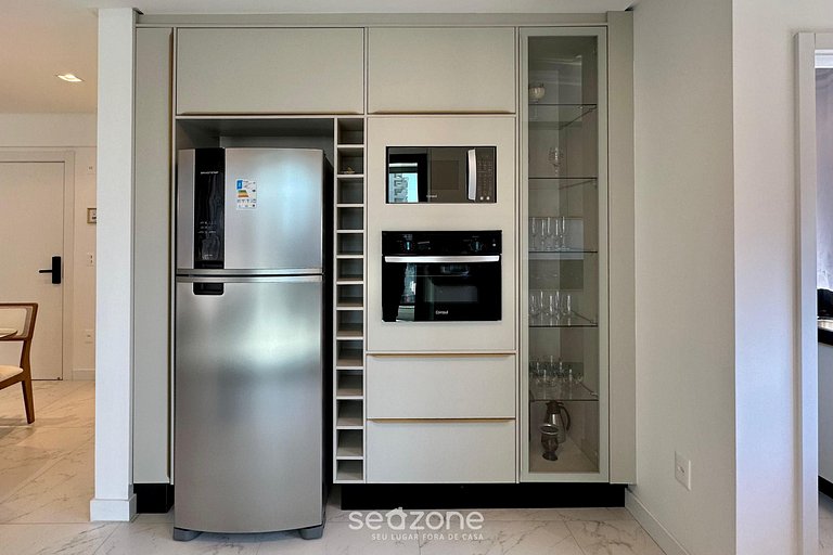 Apto c/ balcón gourmet a 700 m de la Playa BON1101