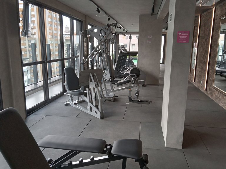 Studio em edf. c/ piscina, Jardim Paulista ONN0414