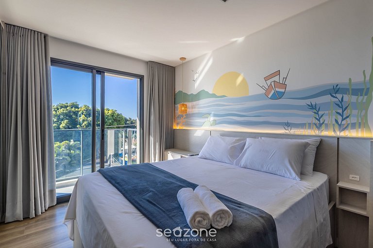 Apto c/vista frente al mar de Beto Carrero PSO0401