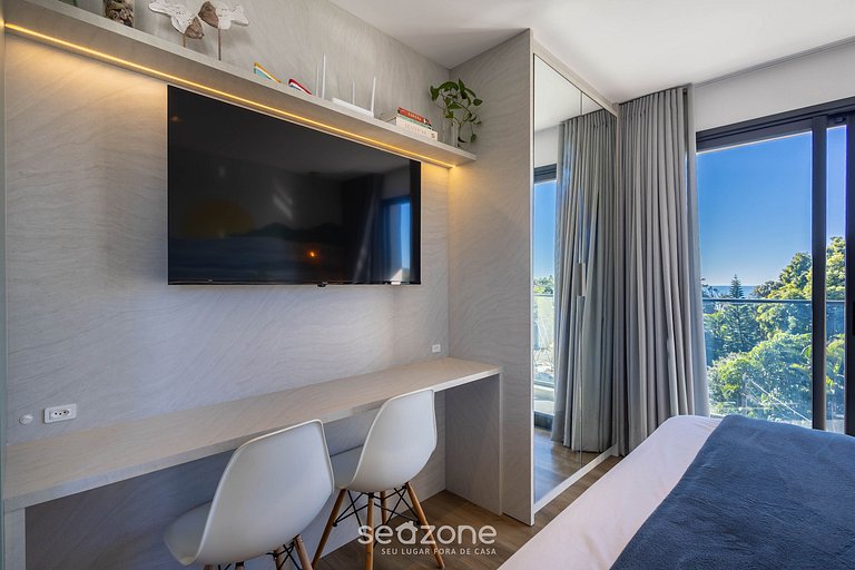 Apt vista frente mar prox. do Beto Carrero PSO0401