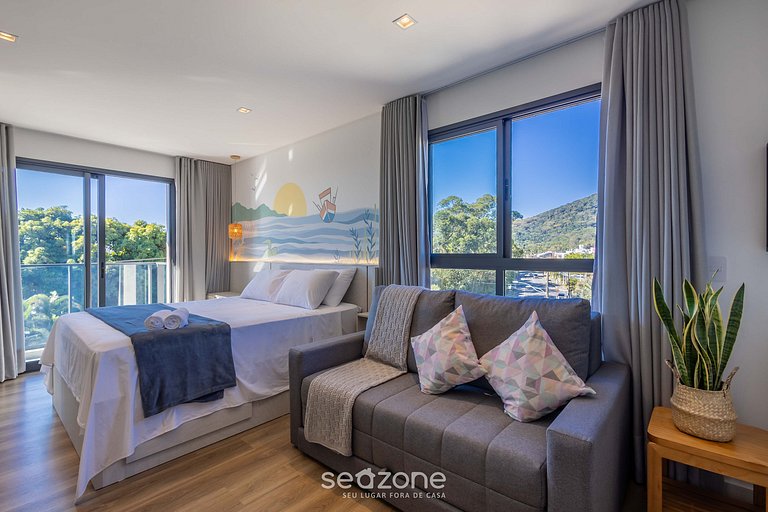 Apt vista frente mar prox. do Beto Carrero PSO0401