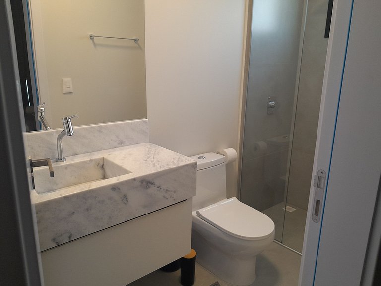 Apt 1DR en cond. c/ piscina, 220m del mar FFS1301