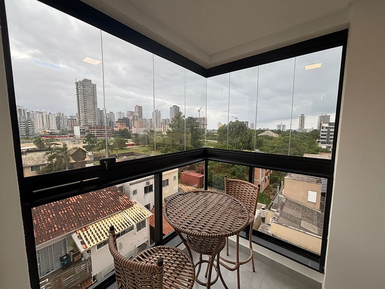 Apto c/churrasq. próx. da Praia em Perequê FEL0502