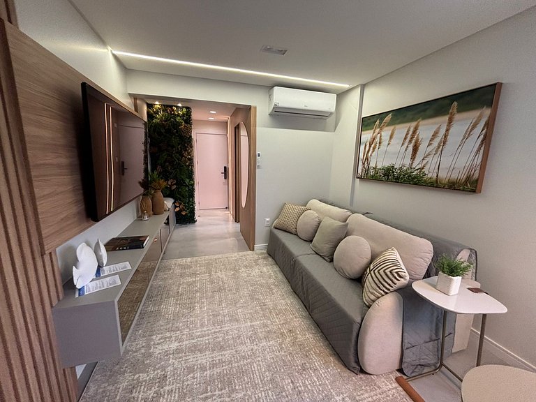 Apto c/churrasq. próx. da Praia em Perequê FEL0502