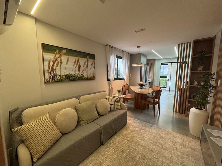 Apto c/churrasq. próx. da Praia em Perequê FEL0502