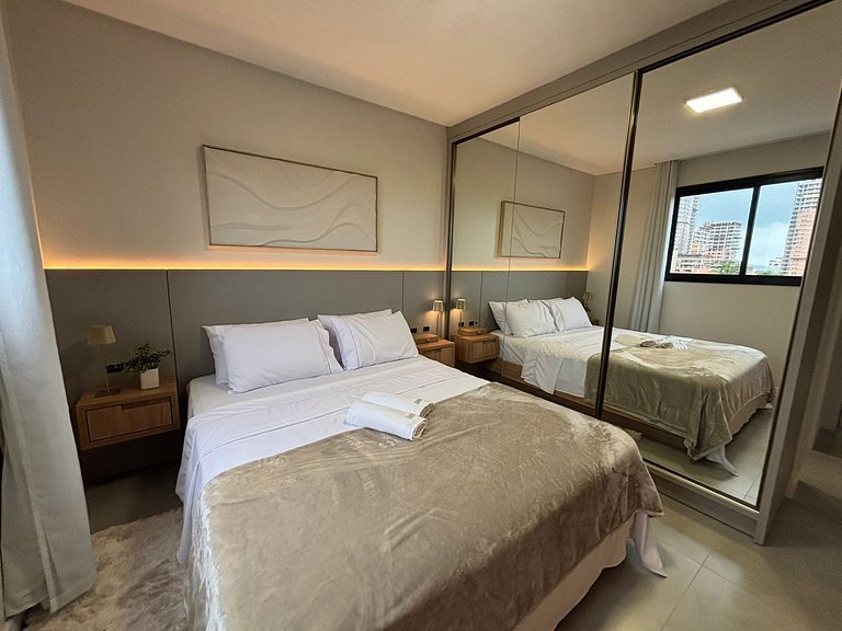 Apto c/churrasq. próx. da Praia em Perequê FEL0502