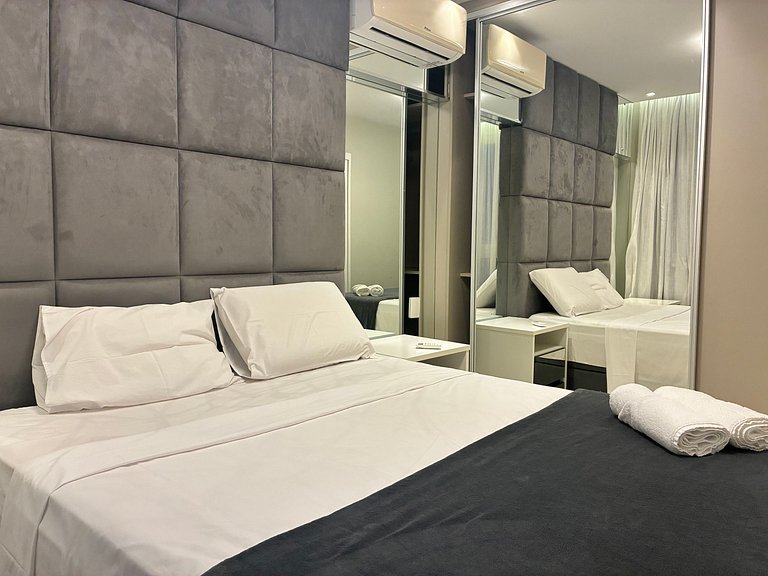 Apt en edif. c/ piscina en Centro-Floripa CJO0202