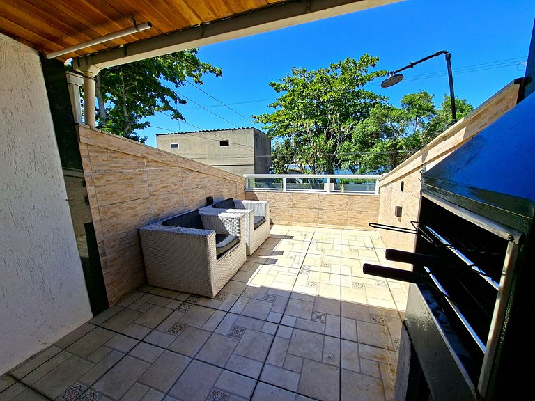 Apto con área de parrilla en Portinho CFN0847