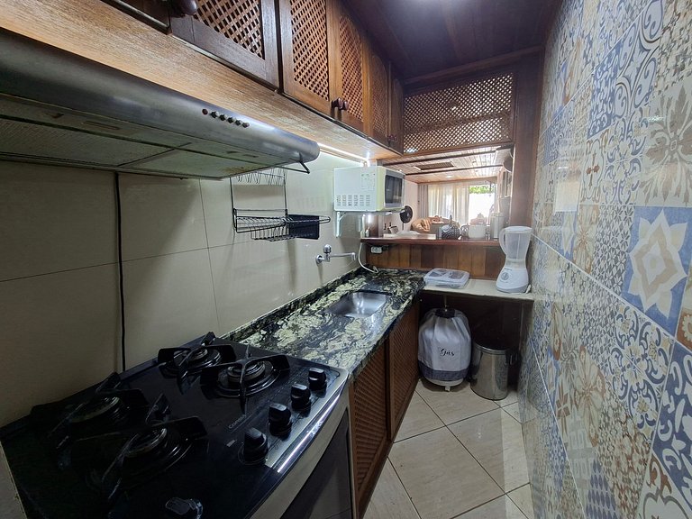 Apto con área de parrilla en Portinho CFN0847