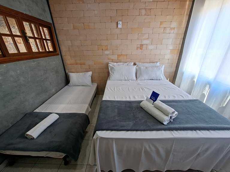 Apto c/ área de churrasco no Portinho CFN0847