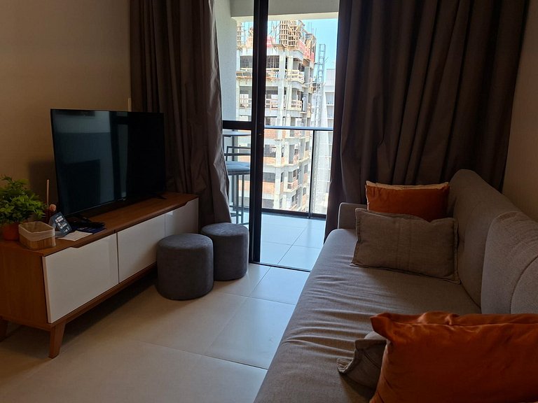 Apto c/ barbacoa a 600m de la playa EVU1802