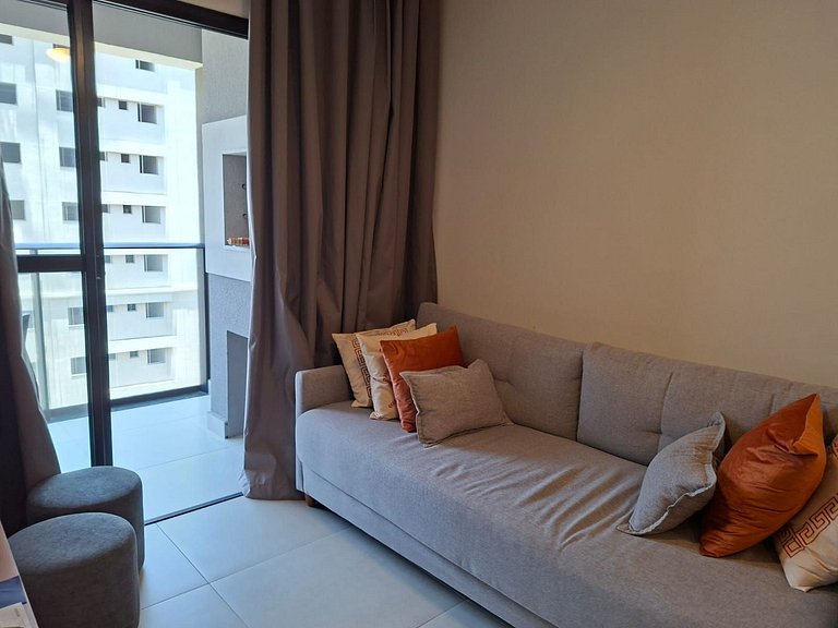 Apto c/ barbacoa a 600m de la playa EVU1802