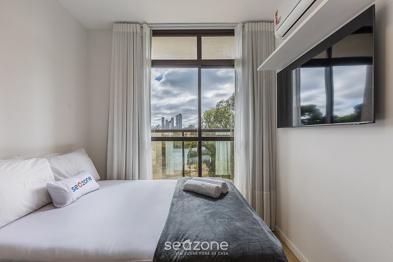 Estúdio em Cond. c/ Academia e Lavanderia ECO0304