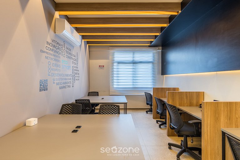 Estudio en Cond. con Gimnasio y Lavandería ECO0304