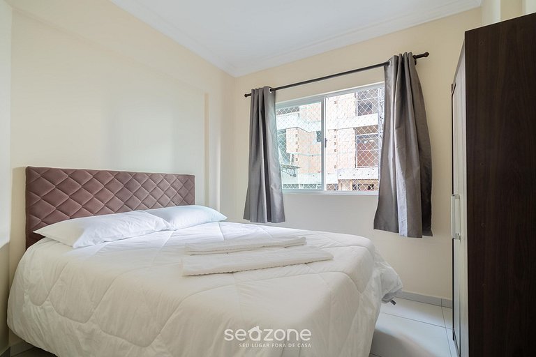 Lindo apto bem localizado a 2 min da praia ELM701