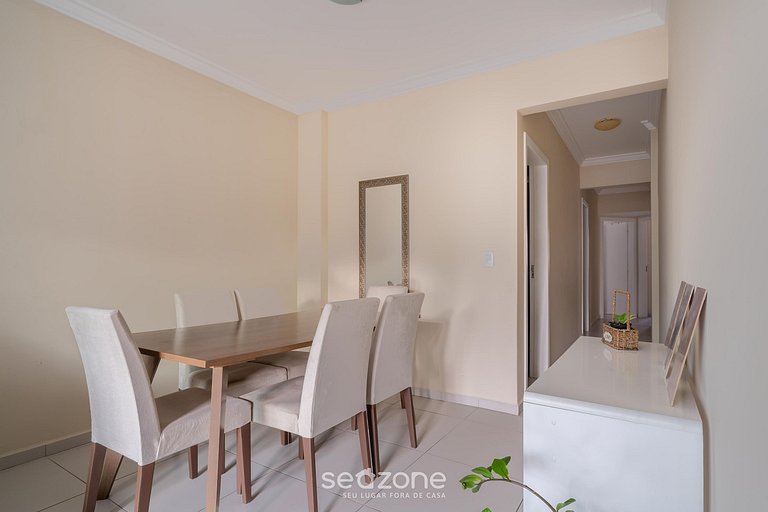 Lindo apto bem localizado a 2 min da praia ELM701