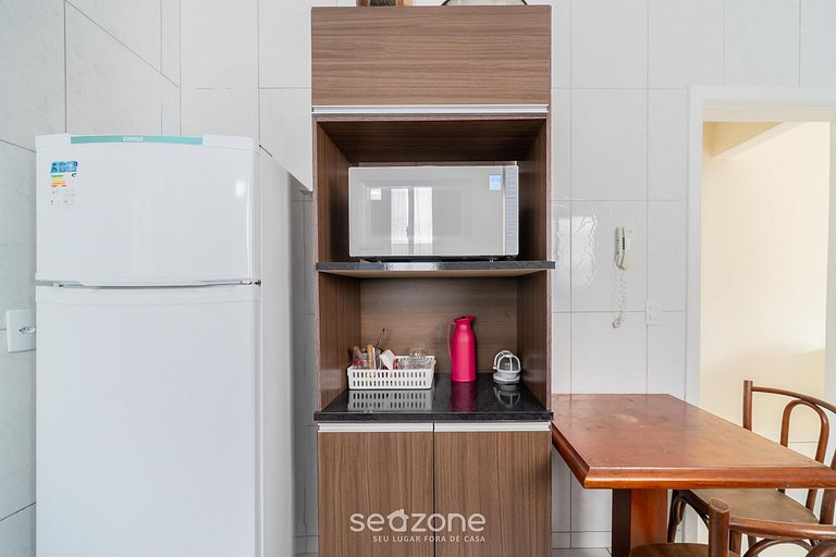 Lindo apto bem localizado a 2 min da praia ELM701