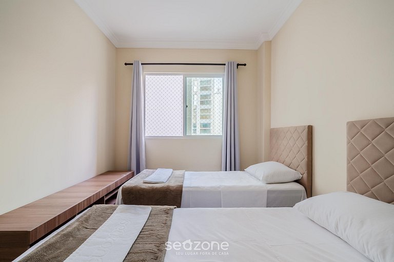 Lindo apto bem localizado a 2 min da praia ELM701