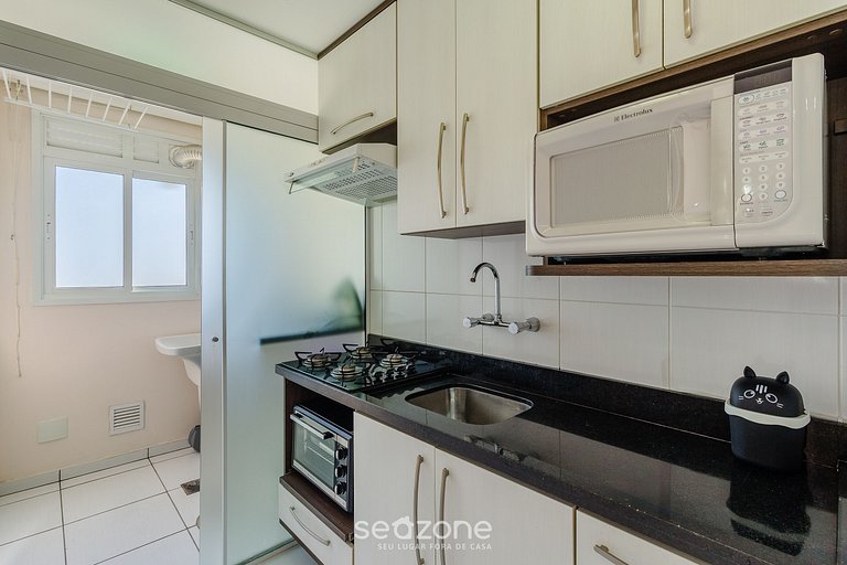 Apto 2 Quartos c/ Ar, Garagem em POA | RPS0903