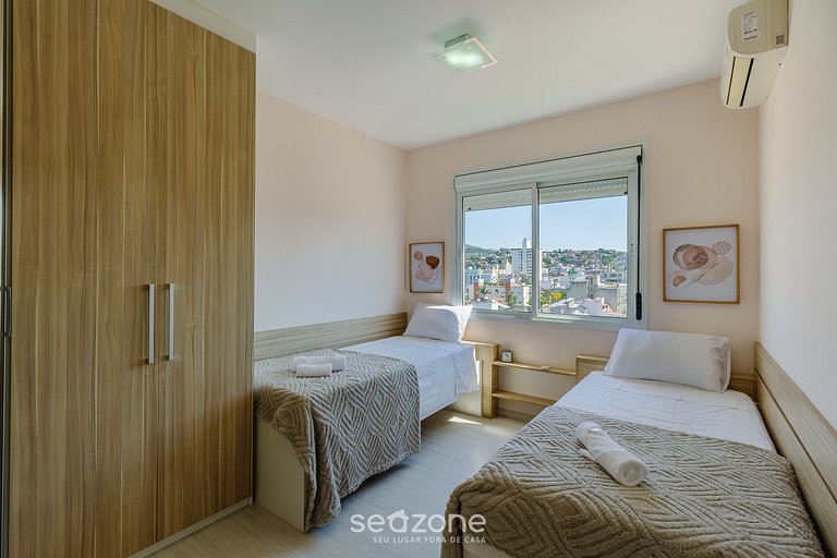 Apto 2 Quartos c/ Ar, Garagem em POA | RPS0903