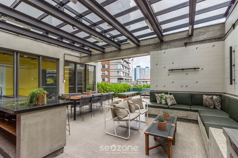 Studio, condo. c/piscina a 300 m del metro YHE0104