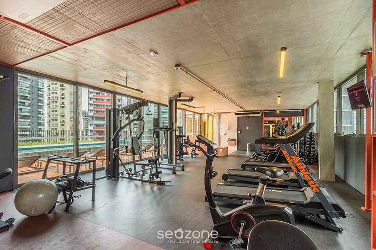 Studio, condo. c/piscina a 300 m del metro YHE0104