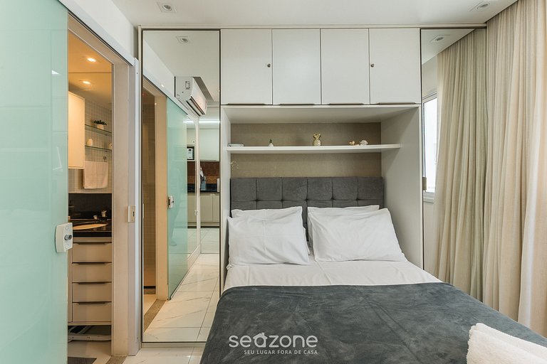 Apto a 100 m de la playa c/ piscina SIP0703