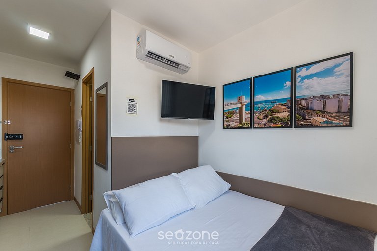 Studio a 160 m del mar en edif. c/ piscina SAA0521