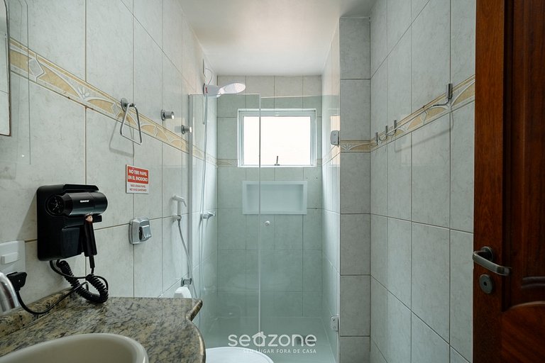 Apt con balcón, parrilla y vista al mar RBV0103